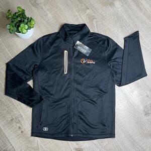 OGIO Endurance Black Full Zip Zippered Pocket Jacket Men’s Size Large